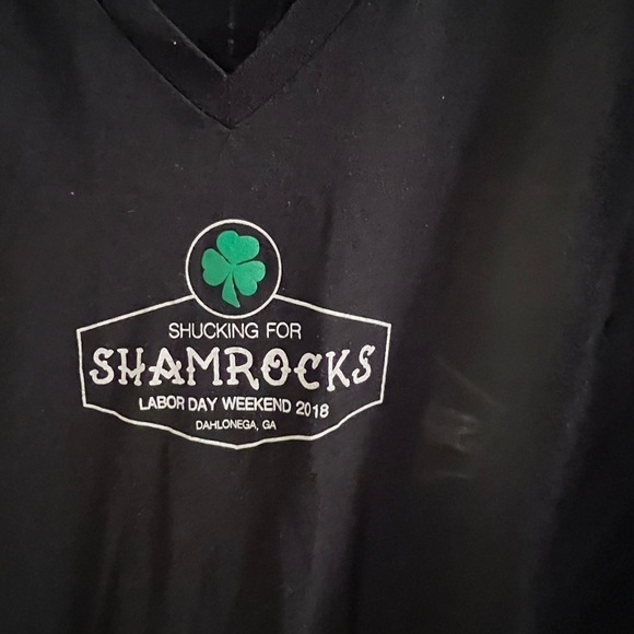 SHUCKING for shamrocks t shirt size xl - Picture 3 of 4
